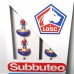 Subbuteo Andrew Table Soccer Lille OSC 2013-14 on WSB Professional bases